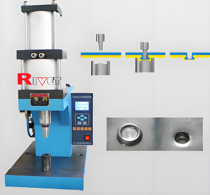 Rivet-free riveting machine,Metal sheet join machi